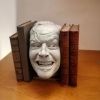 1pc, Halloween Head Decoration Johnny Sculpture Head Resin Desktop Decoration Decoration Book Shelf Sculpture Resin Craft Decoration