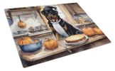 NEW Rottweiler Fall Kitchen Pumpkins Glass Cutting Board Decorative Tempered Glass Kitchen Cutting and Serving Board Large Size Chopping Board