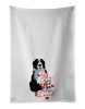 NEW Bernese Mountain Dog #3 so Loved Kitchen Towel Set of 2 White Dish Towels Decorative Bathroom Hand towel for Hand, Face, Hair, Yoga, Tea