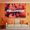Drop-Shipping Framed Canvas Wall Art Decor Painting For Halloween, Pumpkin Painting For Halloween Gift, Decoration For Halloween Living Room