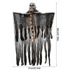 Halloween decoration Ghost with LED Light Glow Hanging Skull Ornaments for Indoor Outdoor Party Decoration Haunted House Props