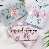 9 Rolls Leaves Gift Wrapping Paper Tissue Paper Roll Birthday Holiday Baby Shower Gift Wrap Pink Blue Green Random Pattern