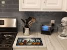 NEW Irish Setter Spooky Halloween Glass Cutting Board Decorative Tempered Glass Kitchen Cutting and Serving Board Large Size Chopping Board