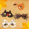 4 Pieces Halloween Glasses Frame Costume Eyeglasses for Halloween Party Supplies