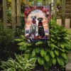 Great Dane Two Hearts Garden Flag Mailbox Flag Decorative Yard Flag Banner Outside Patio Artwork Yard Flower Beds, Garden Size, Multicolor