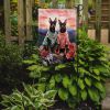 Doberman Pinscher Two Hearts Garden Flag Mailbox Flag Decorative Yard Flag Banner Outside Patio Artwork Yard Flower Beds, Garden Size, Multicolor