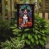 Beagle Witchy Halloween Garden Flag Mailbox Flag Decorative Yard Flag Banner Outside Patio Artwork Yard Flower Beds, Garden Size, Multicolor