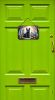 NEW Scottish Terrier Spooky Halloween Wall or Door Hanging Prints Aluminum Metal Sign Kitchen Wall Bar Bathroom Plaque Home Decor, 8HX12W, Multicolor