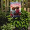 Sussex Spaniel Two Hearts Garden Flag Mailbox Flag Decorative Yard Flag Banner Outside Patio Artwork Yard Flower Beds, Garden Size, Multicolor