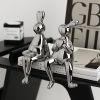 Halloween Ornament 2022,New Creative Light Luxury Rabbit Decoration Wine Cabinet Porch Office Study Simple Decoration