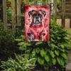 Boxer My Valentine Garden Flag Mailbox Flag Decorative Yard Flag Banner Outside Patio Artwork Yard Flower Beds, Garden Size, Multicolor