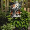 Creepy Dolls Spooky Halloween Garden Flag Mailbox Flag Decorative Yard Flag Banner Outside Patio Artwork Yard Flower Beds, Garden Size, Multicolor
