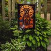 Boxer Witchy Halloween Garden Flag Mailbox Flag Decorative Yard Flag Banner Outside Patio Artwork Yard Flower Beds, Garden Size, Multicolor