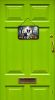 NEW Border Collie Spooky Halloween Wall or Door Hanging Prints Aluminum Metal Sign Kitchen Wall Bar Bathroom Plaque Home Decor, 8HX12W, Multicolor