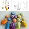 Colorful Baby Musical Crib Cartoon Monster Halloween Decor Nursery Room Crib Mobile