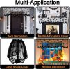 3PCS Halloween Lamp Shade Cover Decoration, Lace Spider web Lampshades Cover
