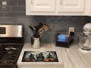 NEW Witches Spooky Halloween Glass Cutting Board Decorative Tempered Glass Kitchen Cutting and Serving Board Large Size Chopping Board