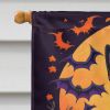 Belgian Malinois Witchy Halloween House Flag Large Porch Sleeve Pole Decorative Outside Yard Banner Artwork Wall Hanging, Polyester, House Size