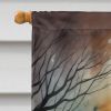 Vampires Spooky Halloween House Flag Large Porch Sleeve Pole Decorative Outside Yard Banner Artwork Wall Hanging, Polyester, House Size, Multicolor