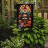 Shiba Inu Witchy Halloween Garden Flag Mailbox Flag Decorative Yard Flag Banner Outside Patio Artwork Yard Flower Beds, Garden Size, Multicolor
