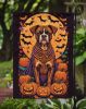 Boxer Witchy Halloween Garden Flag Mailbox Flag Decorative Yard Flag Banner Outside Patio Artwork Yard Flower Beds, Garden Size, Multicolor