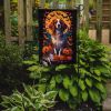 Brittany Spaniel Witchy Halloween Garden Flag Mailbox Flag Decorative Yard Flag Banner Outside Patio Artwork Yard Flower Beds, Garden Size, Multicolor