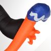 Outsunny 10ft Inflatable Halloween Pumpkin Head Ghost with Hammer, Blow Up Halloween Decoration Outdoor LED Yard Display, Waterproof