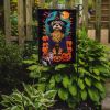Havanese Witchy Halloween Garden Flag Mailbox Flag Decorative Yard Flag Banner Outside Patio Artwork Yard Flower Beds, Garden Size, Multicolor
