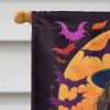 Boykin Spaniel Witchy Halloween House Flag Large Porch Sleeve Pole Decorative Outside Yard Banner Artwork Wall Hanging, Polyester, House Size