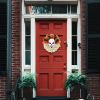 1pc, High Quality Halloween Clown Horror Wreath Family Holiday Door Wreath Decoration Halloween Decor Wall Decor Indoor Decor Door Decor