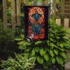 Weimaraner Witchy Halloween Garden Flag Mailbox Flag Decorative Yard Flag Banner Outside Patio Artwork Yard Flower Beds, Garden Size, Multicolor