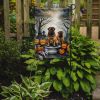 Shar Pei Spooky Halloween Garden Flag Mailbox Flag Decorative Yard Flag Banner Outside Patio Artwork Yard Flower Beds, Garden Size, Multicolor