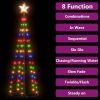 Christmas Cone Tree Colorful 84 LEDs Decoration 2x5 ft