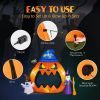 6.9ft Pumpkin Inflatable Halloween Decoration