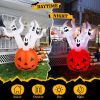 5.9 FT Halloween Inflatable Pumpkin Ghost Outdoor Decorations