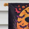 Irish Setter Witchy Halloween House Flag Large Porch Sleeve Pole Decorative Outside Yard Banner Artwork Wall Hanging, Polyester, House Size
