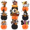 9PCS Halloween Honeycomb Table Centerpieces, Girls Halloween Party Decorations