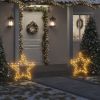 Christmas Light Decoration with Spikes Star 115 LEDs 33.5"