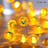 Halloween Decoration Led Light String Pumpkin Skull Head Eyeball Shaped Lamp String Trick Or Treat Lantern Horror Halloween Day