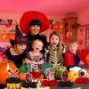 9PCS Halloween Honeycomb Table Centerpieces, Girls Halloween Party Decorations