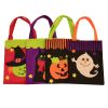 Halloween Treats Bags Party Favors, Non-Woven Halloween Tote Gift Bags for Kids