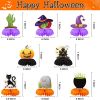 9PCS Halloween Honeycomb Table Centerpieces, Girls Halloween Party Decorations