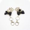 Skeleton Claw Keychain Halloween Decorations Skull Key Chain Keyring 3PCS